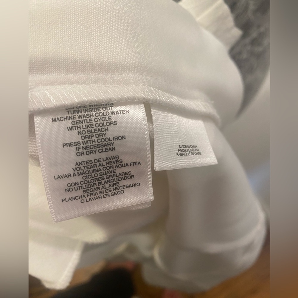 Anne Klein White Crepe Blazer - Picture 9 of 10